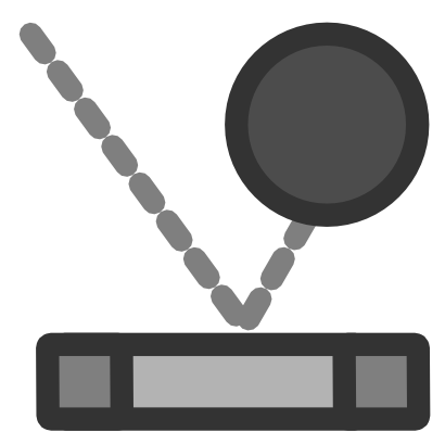Download free grey round stroke rectangle icon